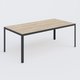 X7-TABLE DE BUREAU 2400X1000 PLATEAU 18MM.