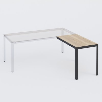 [Pas de famille] - [Pas de sous famille] - X7-RETOUR DE BUREAU 1200X600 PLATEAU 18MM.