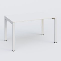 Gamme K3 - Plans droits - Plan droit 140x80cm blanc/blanc - sur délai