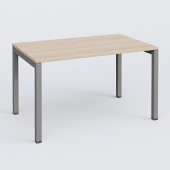 Gamme K3 - Plans droits - Plan droit 120x80cm hêtre/aluminium