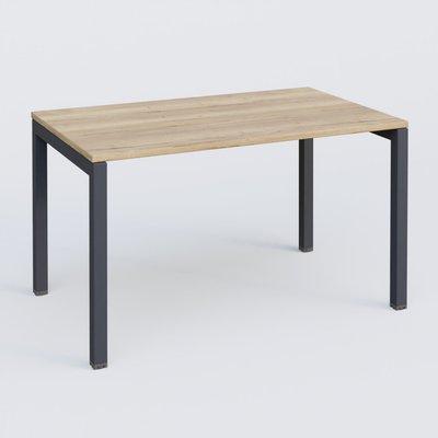 [Pas de famille] - [Pas de sous famille] - K3 Plateau droit 120x80 . Plateau Chêne naturel et pietement Anthracite