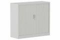 Armoire à rideaux H105xL120cm 2 tablettes