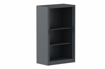 ARMOIRES A RIDEAUX - Largeur 80 cm - Armoire à rideaux H135xL080cm 2 tablettes