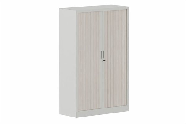 ARMOIRES A RIDEAUX - Largeur 100 cm - Armoire à rideaux H160xL100cm 3 tablettes