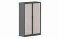 Armoire à rideaux H160xL100cm 3 tablettes