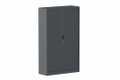 Armoire à rideaux H198xL120cm 4 tablettes