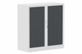 Armoire à rideaux H105xL100cm 2 tablettes