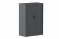 Armoire à rideaux H118xL080cm 2 tablettes