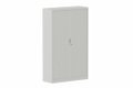 Armoire à rideaux H198xL120cm 4 tablettes