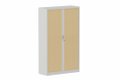 Armoire à rideaux H198xL120cm 4 tablettes