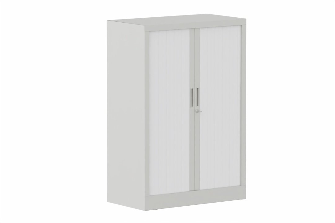 Armoire à rideaux H118xL080cm 2 tablettes