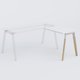K8Wood Retour direct 80x60 sur pied-