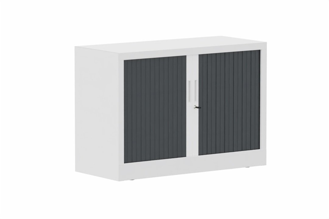 Armoire à rideaux H69.5xL100cm 1 tablette