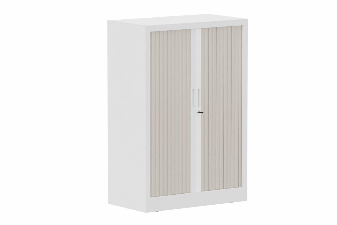 Armoire à rideaux H118xL080cm 2 tablettes