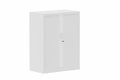 Armoire à rideaux H105xL080cm 2 tablettes