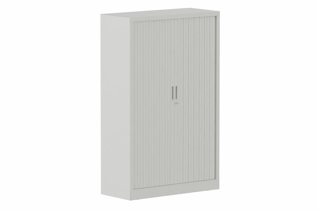 Armoire à rideaux H160xL100cm 3 tablettes
