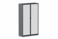 Armoire à rideaux H198xL120cm 4 tablettes