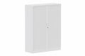 Armoire à rideaux H160xL120cm 3 tablettes