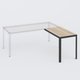 X7-RETOUR DE BUREAU 1200X600 PLATEAU 18MM.