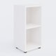 Bibliothèque profondeur 35 cm largeur 40 cm et hauteur 80 cm.