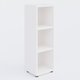 Bibliothèque profondeur 35 cm largeur 40 cm et hauteur 118 cm.
