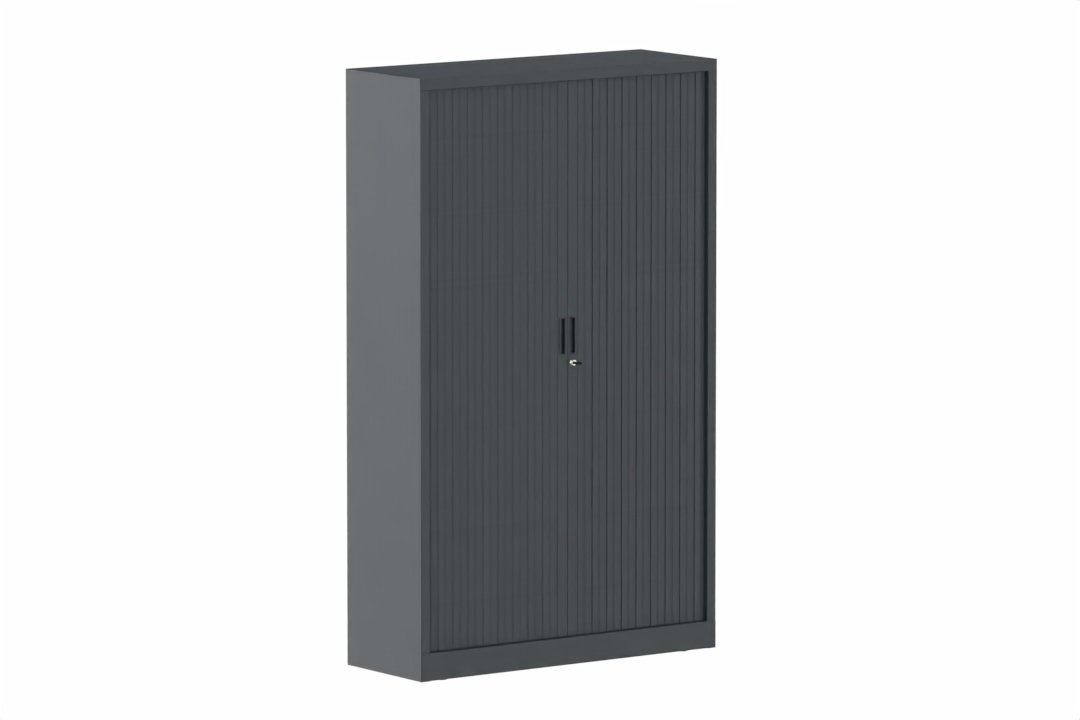 Armoire à rideaux H198xL120cm 4 tablettes