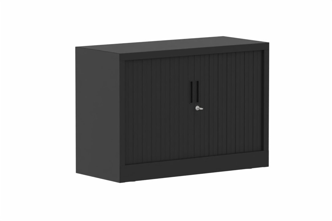 Armoire à rideaux H69.5xL100cm 1 tablette
