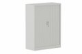Armoire à rideaux H135xL100cm 2 tablettes