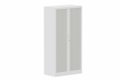 Armoire à rideaux H160xL080cm 3 tablettes