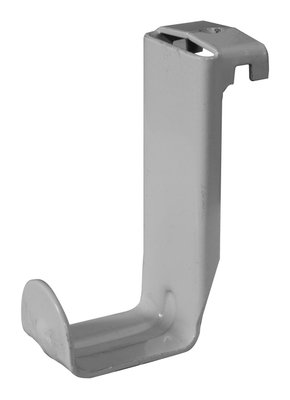 SCOLAIRE - Apprendre - Crochet porte-cartable époxy pour table GANGE, TAGE et LEM - Gris alu RAL 9006