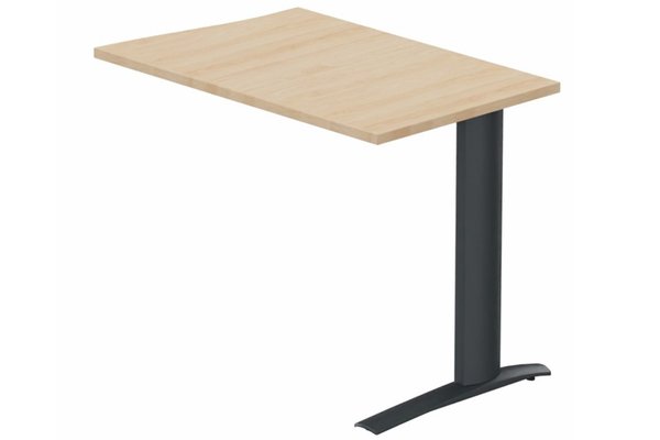 Gamme K1 - Extensions - Plans vagues - Retour à droite sur pied, Hêtre/Anthracite