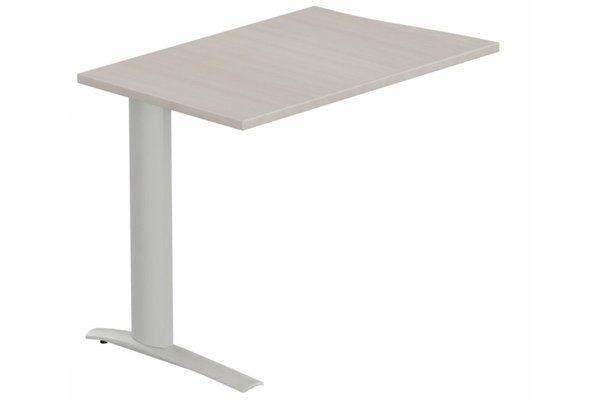 Gamme K1 - Extensions - Plans vagues - Retour à gauche sur pied, Acacia/Aluminium