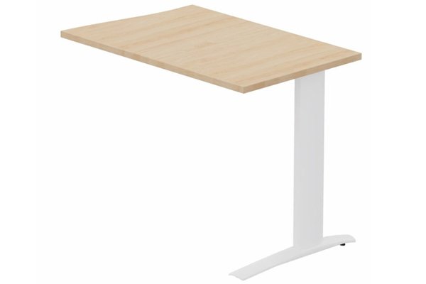 Gamme K1 - Extensions - Plans vagues - Retour à droite sur pied, Hêtre/Blanc