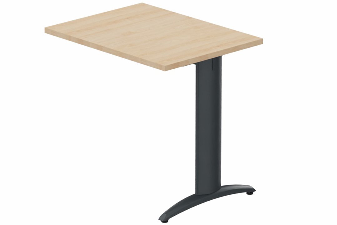 Retour direct 120x60cm sur pied hêtre/anthracite